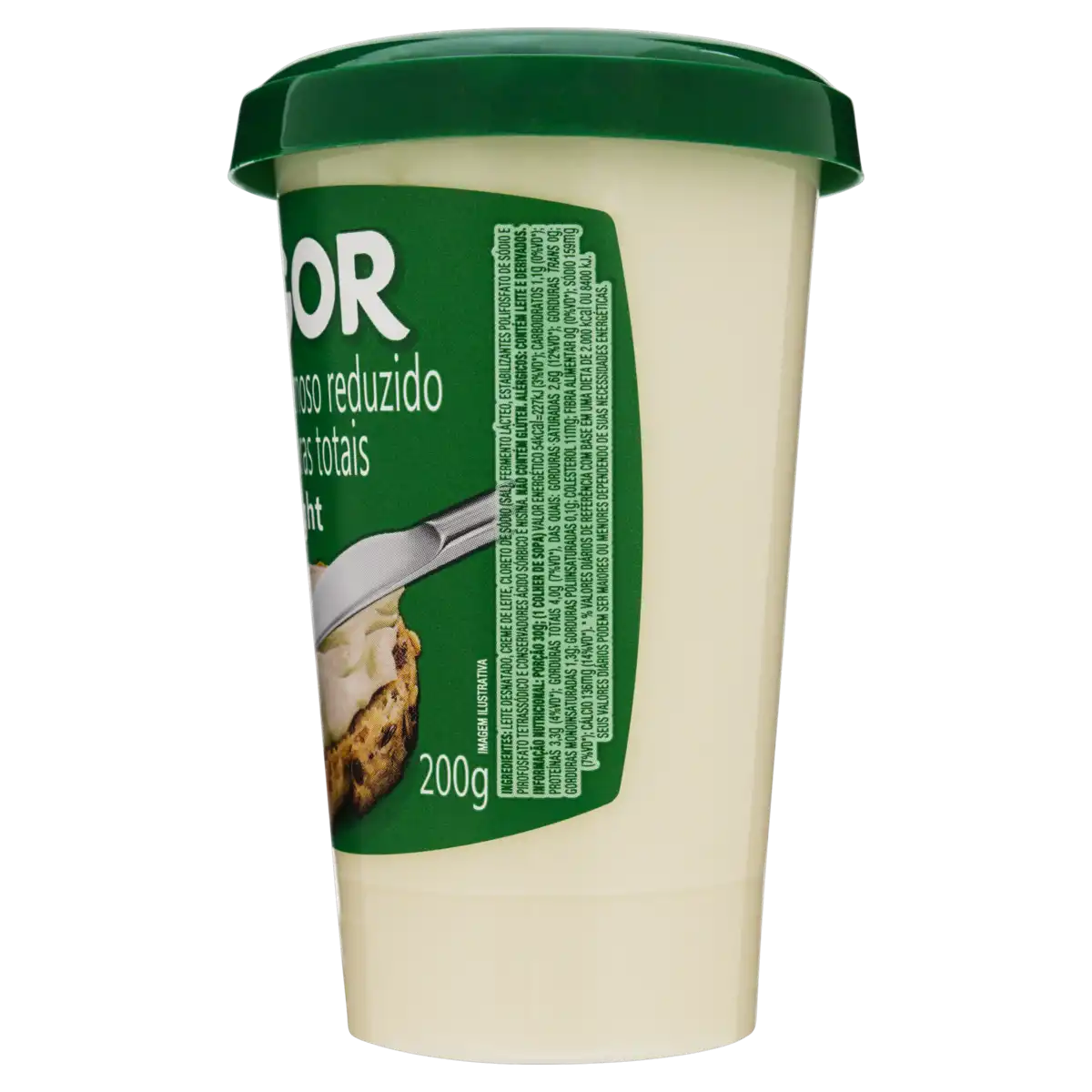 Requeijão Cremoso Light Vigor Copo 200g
