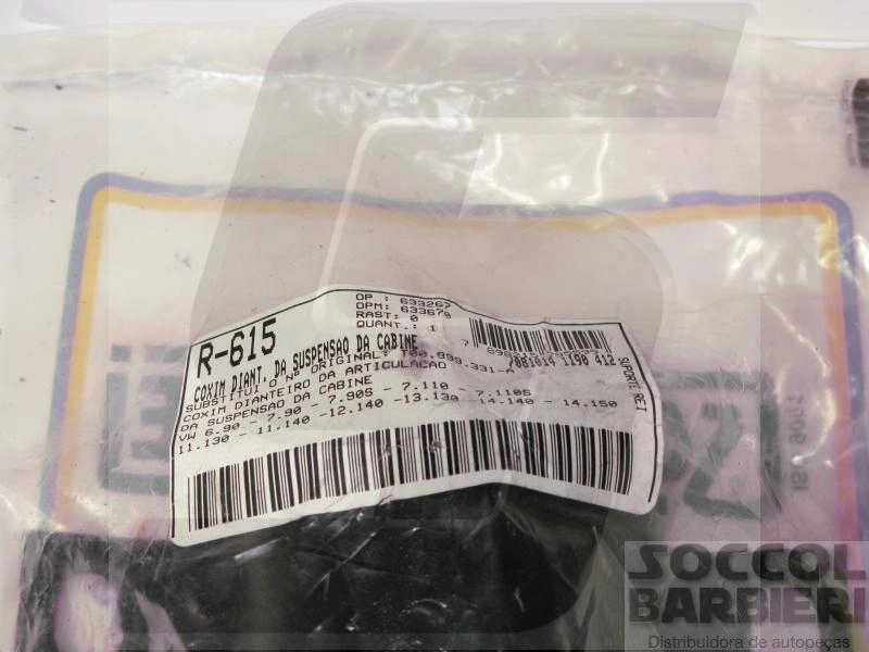 COXIM DA CABINE VW 6.90/7.90/11.130/14.150 - DIANTEIRO